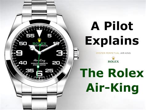 rolex x air mag|Rolex air king pilot watch.